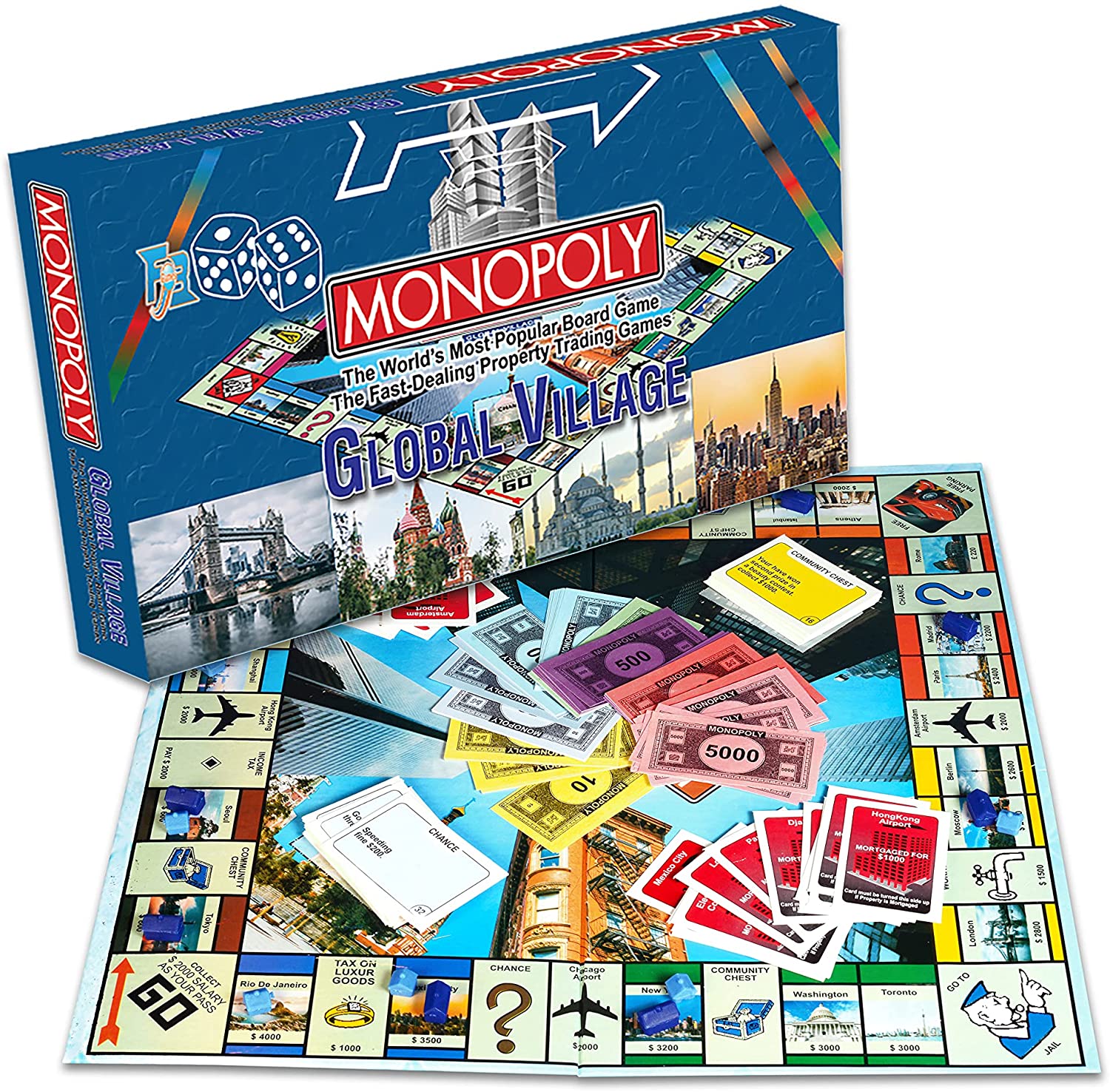 How To Play Monopoly Global Village Board Game